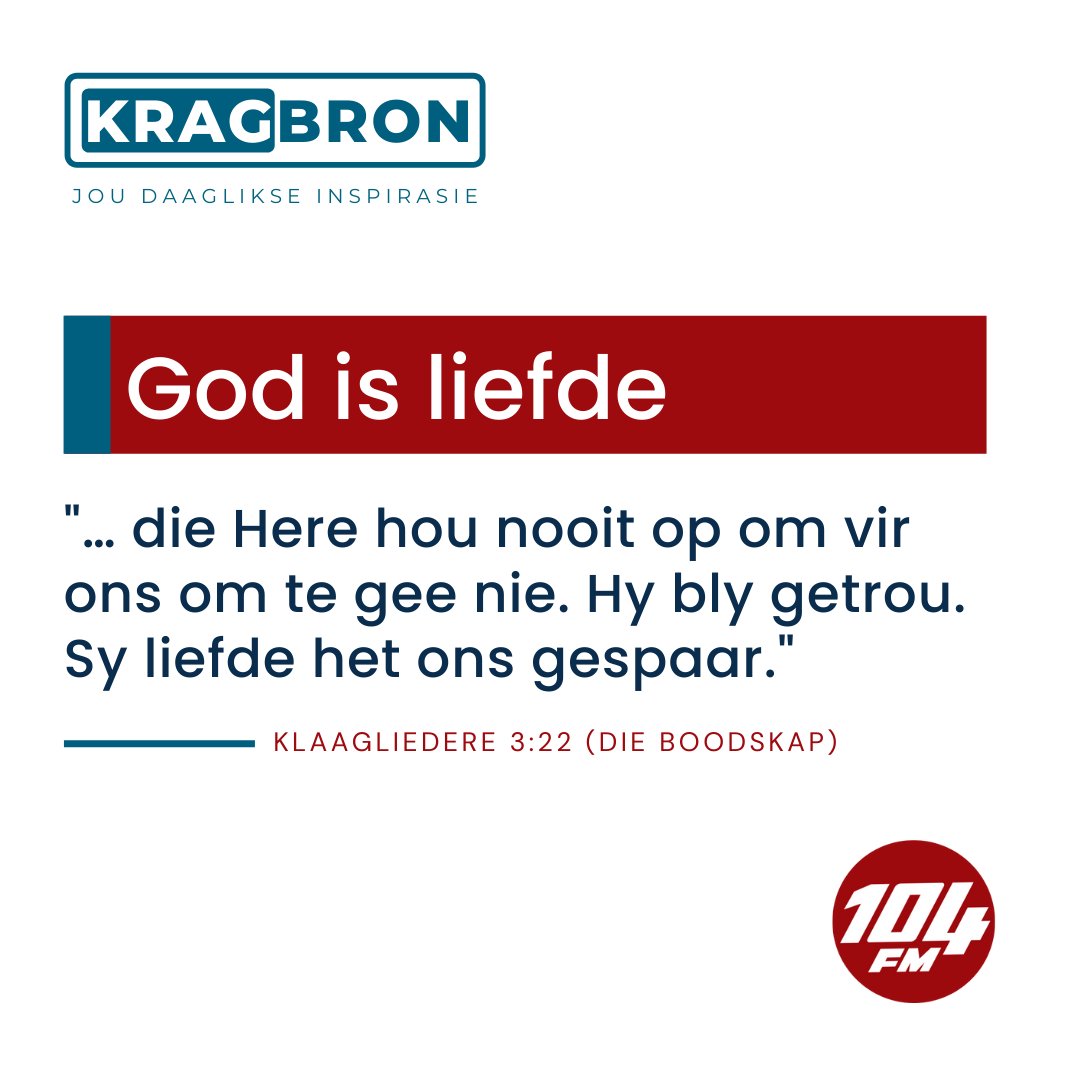 God is liefde | Klaagliedere 3:22
